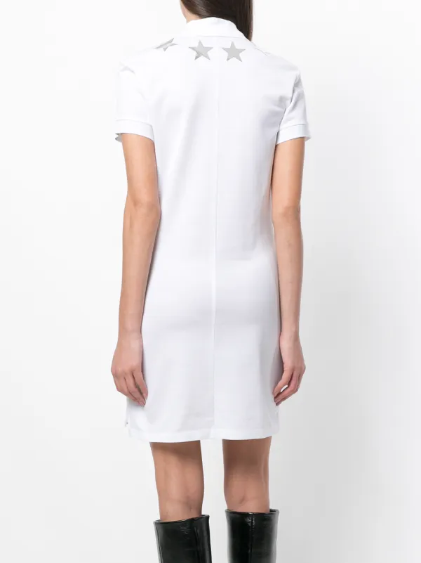 Givenchy Star Print Polo Dress White FARFETCH SK