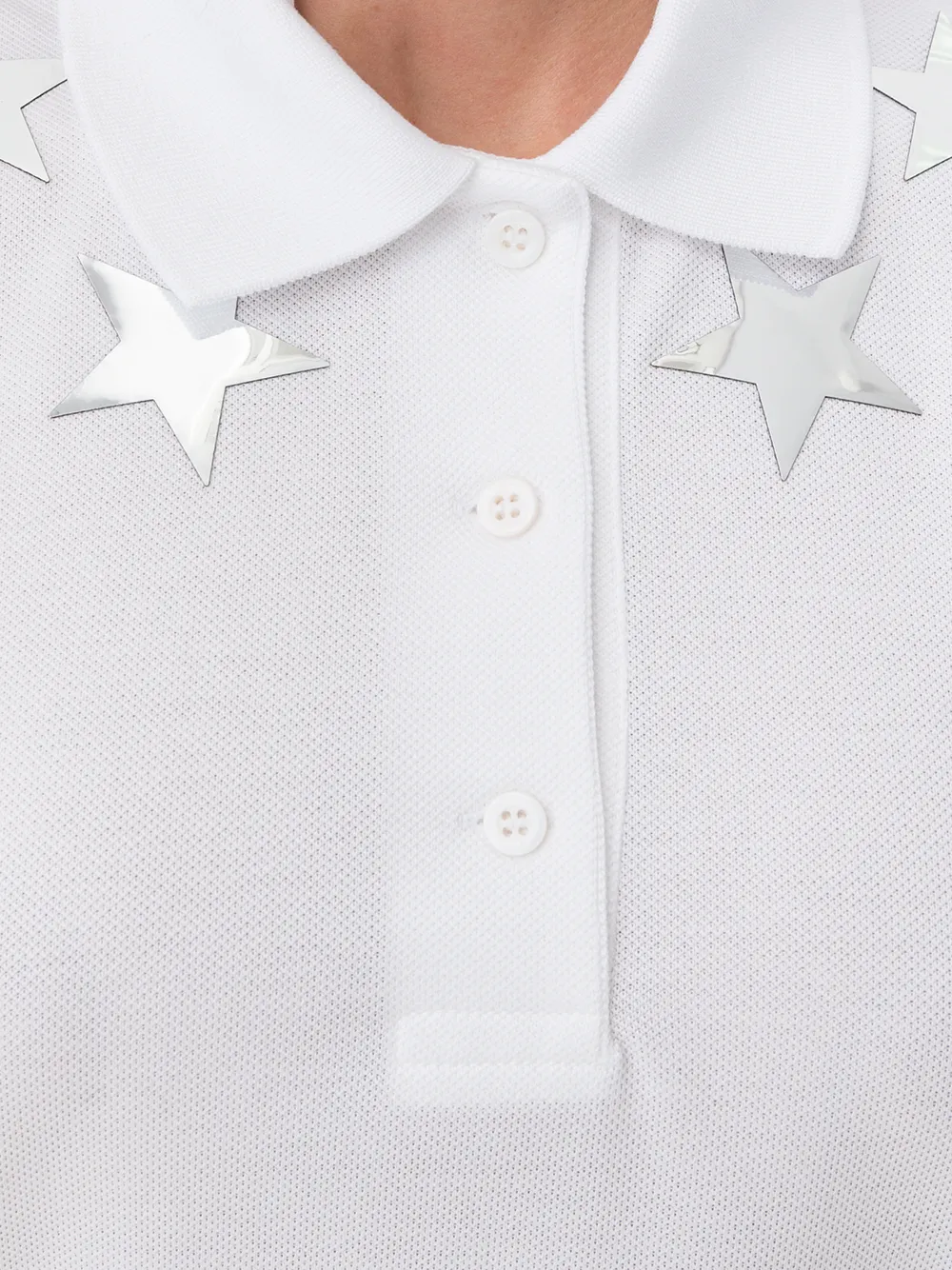 Givenchy polojurk in sterrenprint Wit