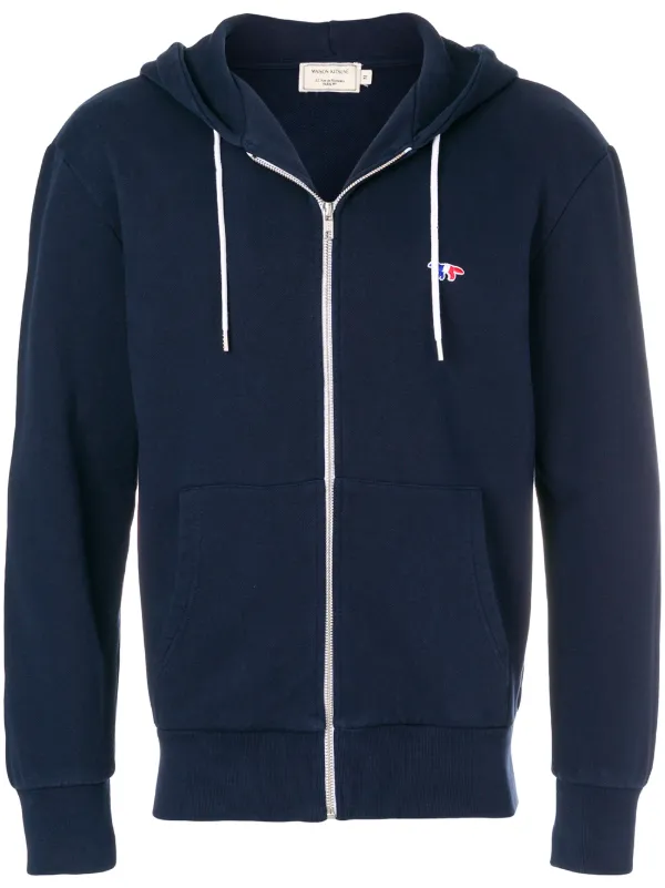 maison kitsune blue sweatshirt