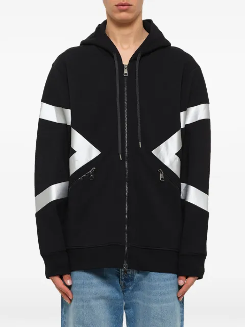 Neil Barrett Modernist hooded jacket