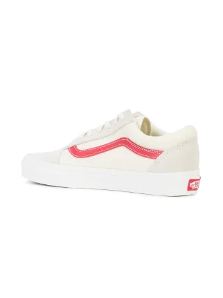 vans old skool beige red vans old skool beige red