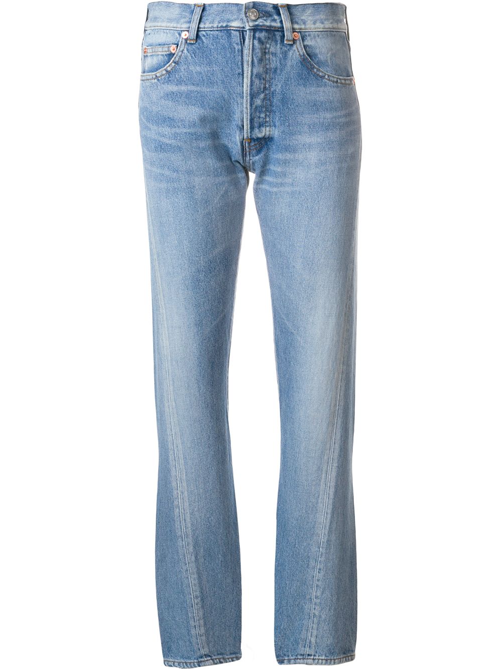 BALENCIAGA Twisted leg jeans,517959TAP0412666512