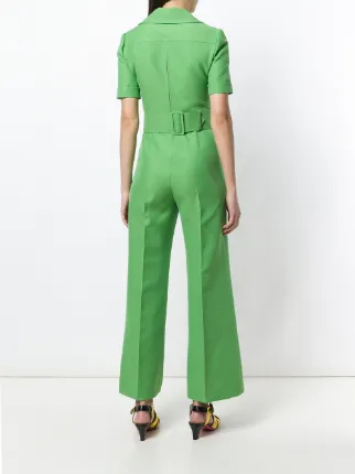 gucci jumpsuit green