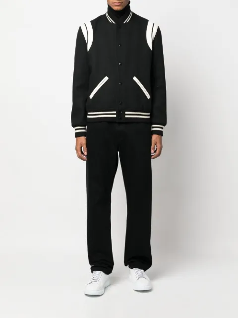 Saint Laurent Bomber Jackets FARFETCH