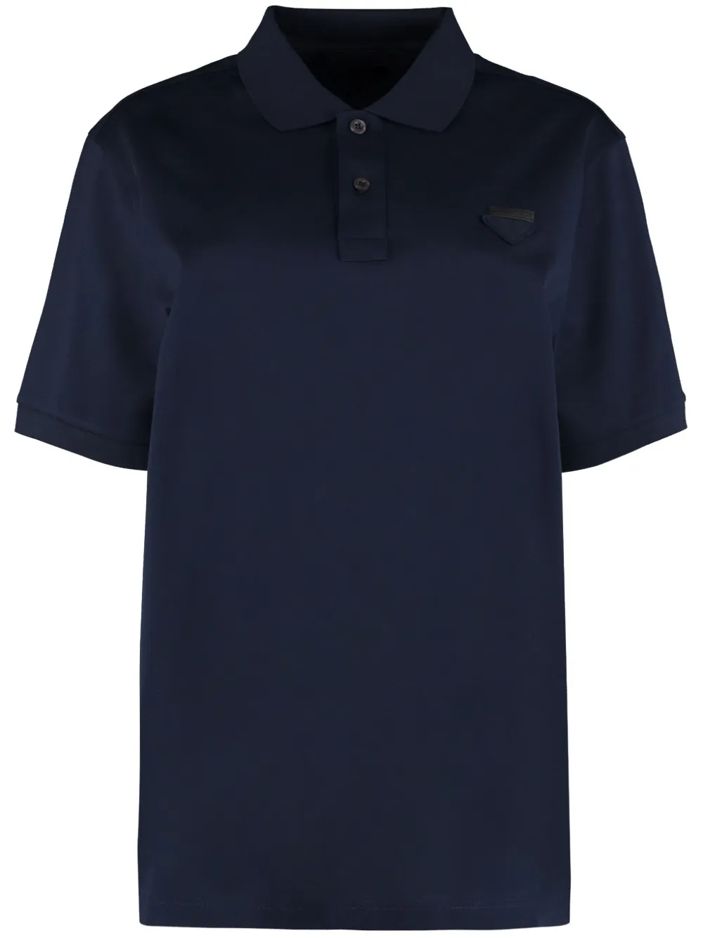 Prada pique polo shirt store