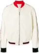 Image 1 of Gucci Perforated bomber with Gucci logo