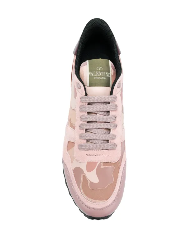 valentino trainers womens pink