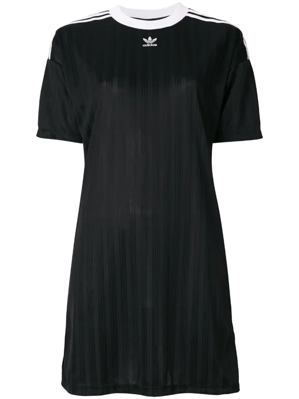 adidas Originals Trefoil Women T-Shirt Dress - Black
