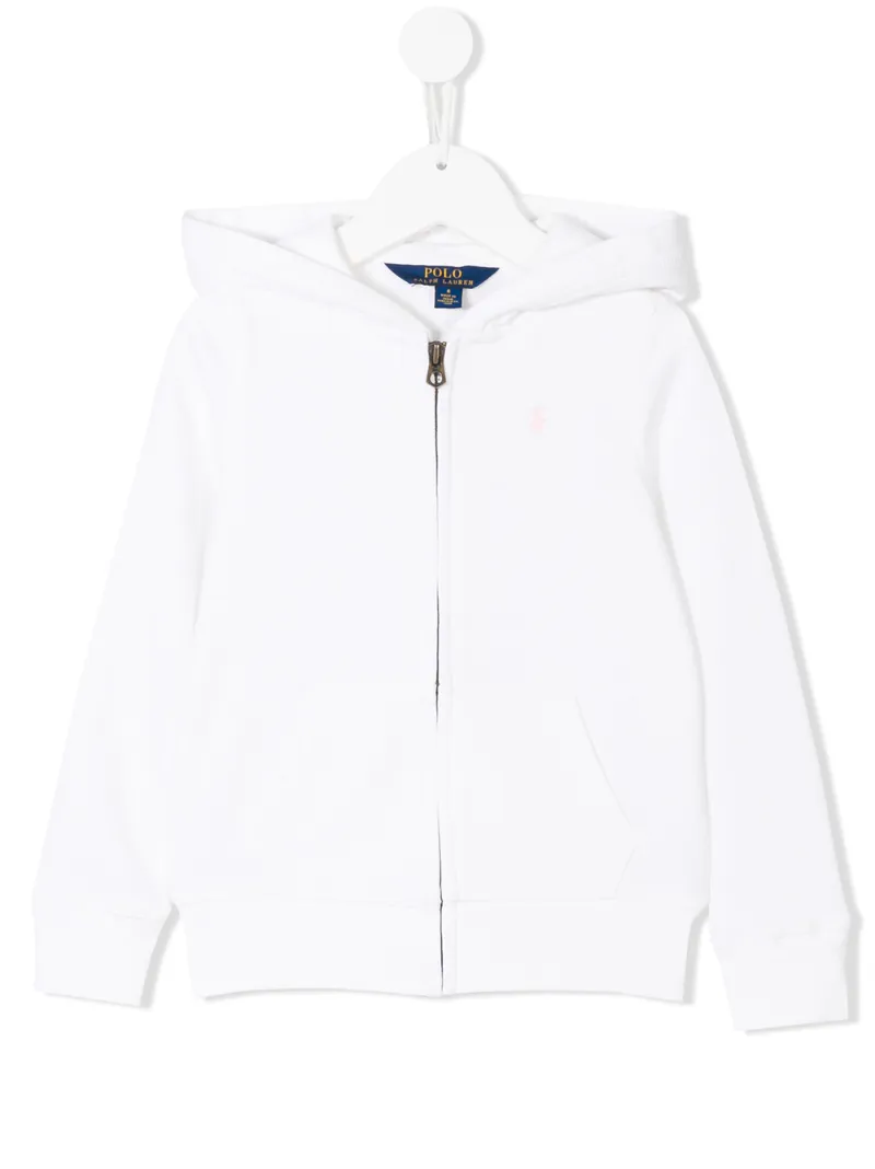 Ralph Lauren Kids толстовка с капюшоном на молнии