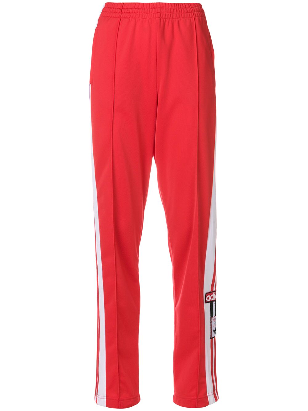 adibreak track pants red