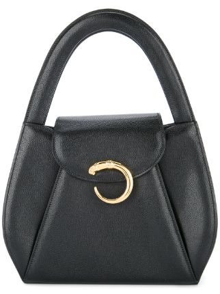 Cartier Panther Logos Hand Bag Farfetch