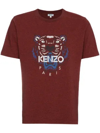 burgundy kenzo t shirt
