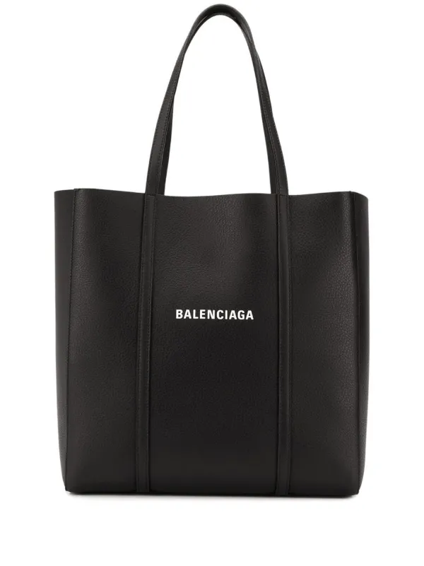 balenciaga everyday small leather tote bag