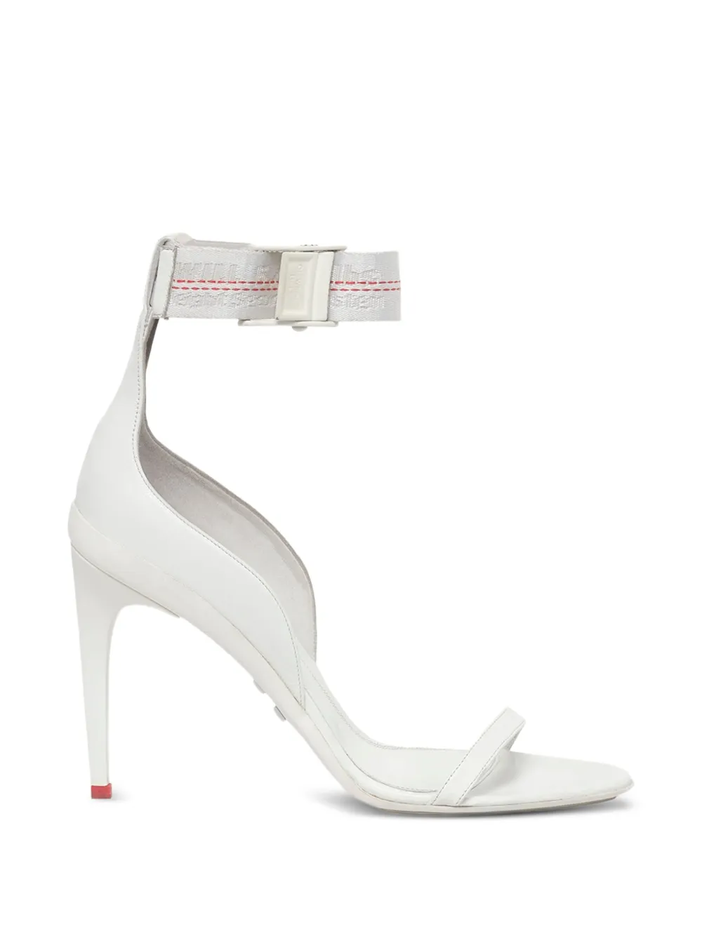 Off-White Leren sandalen Wit