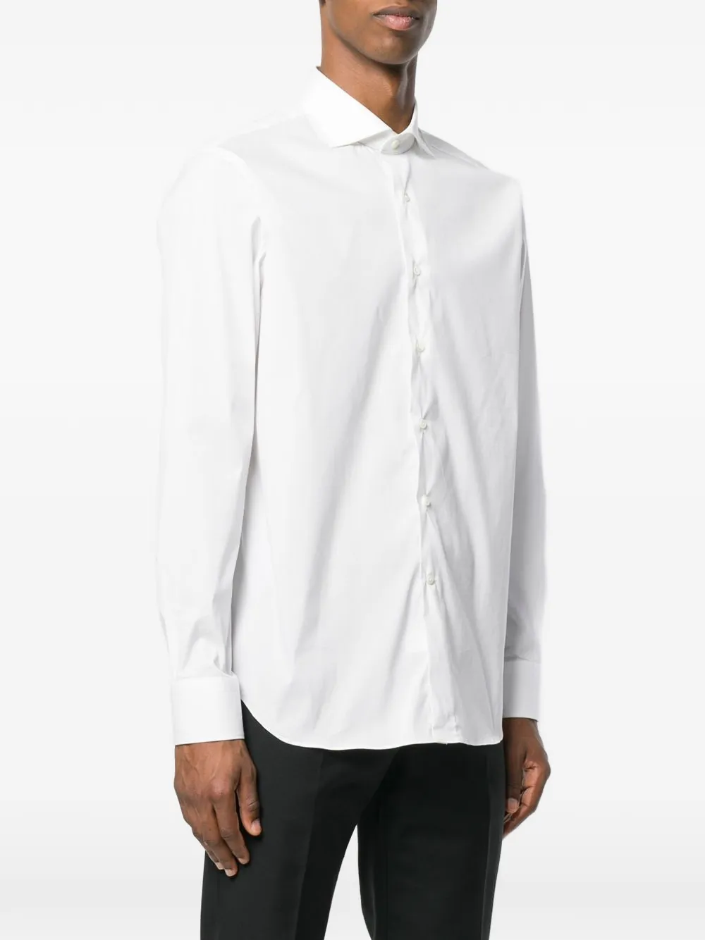  Alessandro Gherardi Collared Shirt - White 