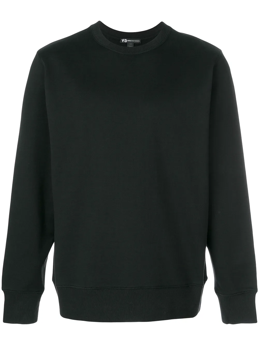 Y-3 Felpa Cobra con stampa - Nero