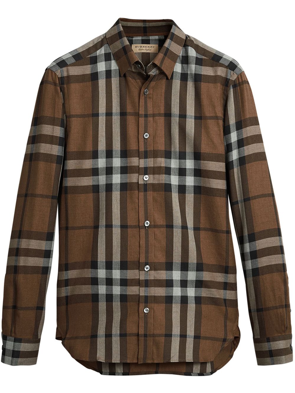 Burberry Checked Flannel Shirt - Farfetch