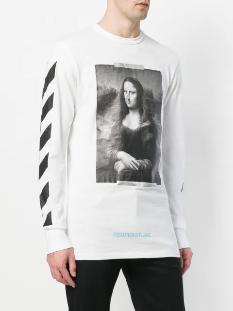Off-White Mona Lisa Print Sweatshirt - Farfetch