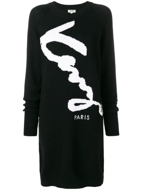 Kenzo Signature intarsia jumper