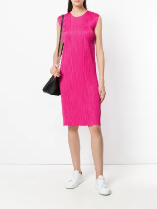 Pleats Please By Issey Miyake Ed Midi Dress Farfetch Pleats Please By Issey Miyake Ed Midi Dress