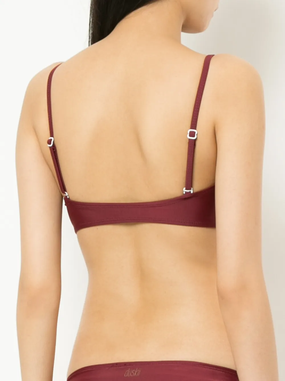  Duskii Bandeau Bikini Top - Red 