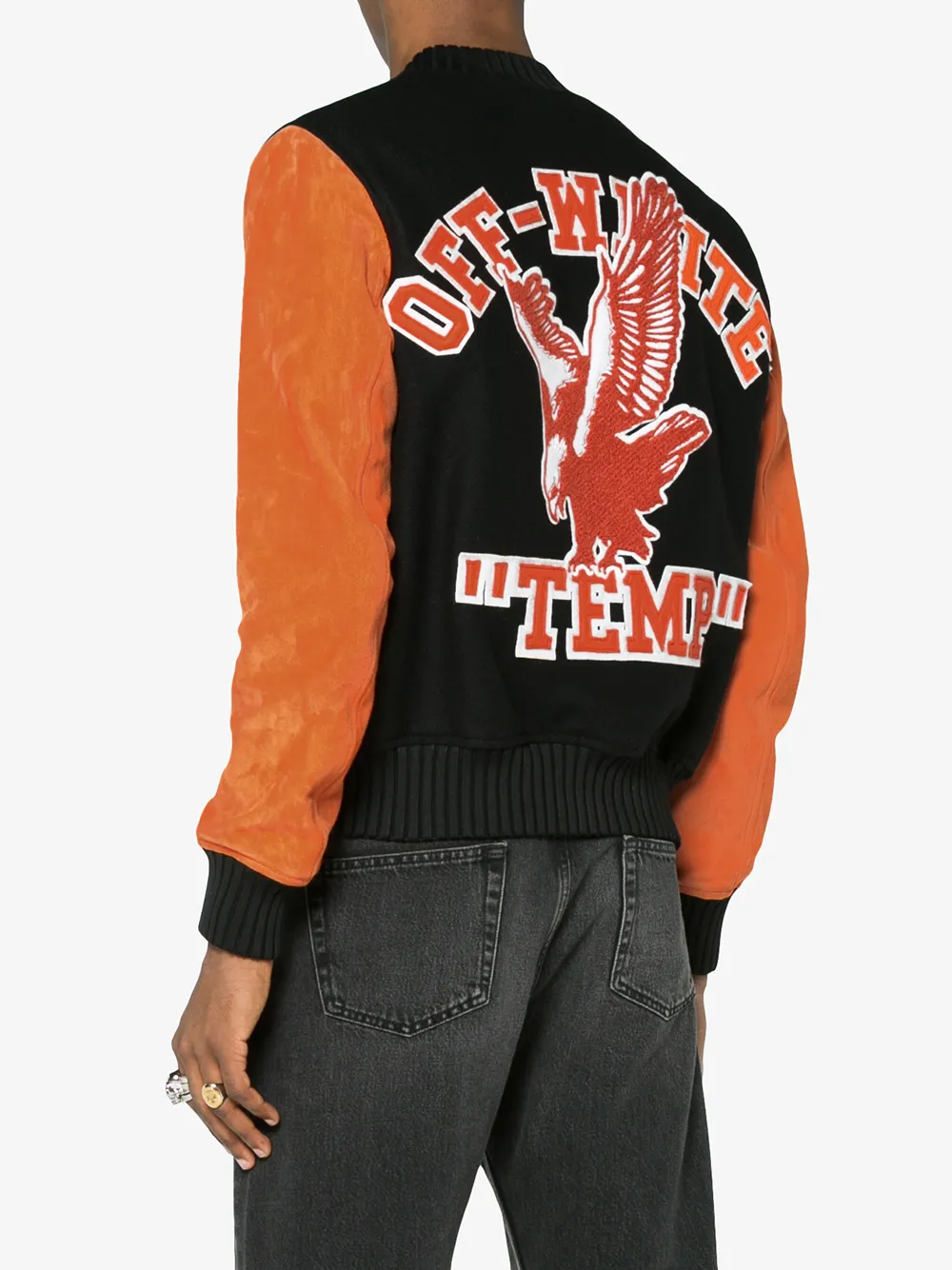 off white nike eagle jacket