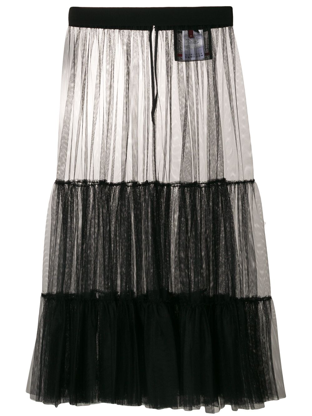 фото Moncler сетчатая юбка