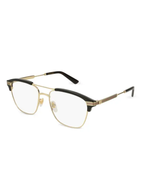 Gucci Eyewear lentes con armazón wayfarer