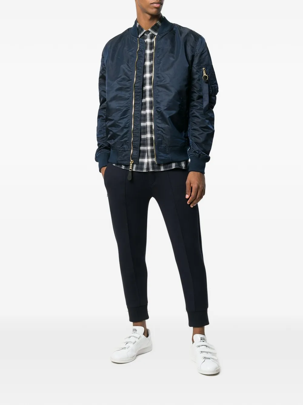 Alpha Industries MA-1 VF zip-fastening bomber jacket | Bomber Jackets | Image 2
