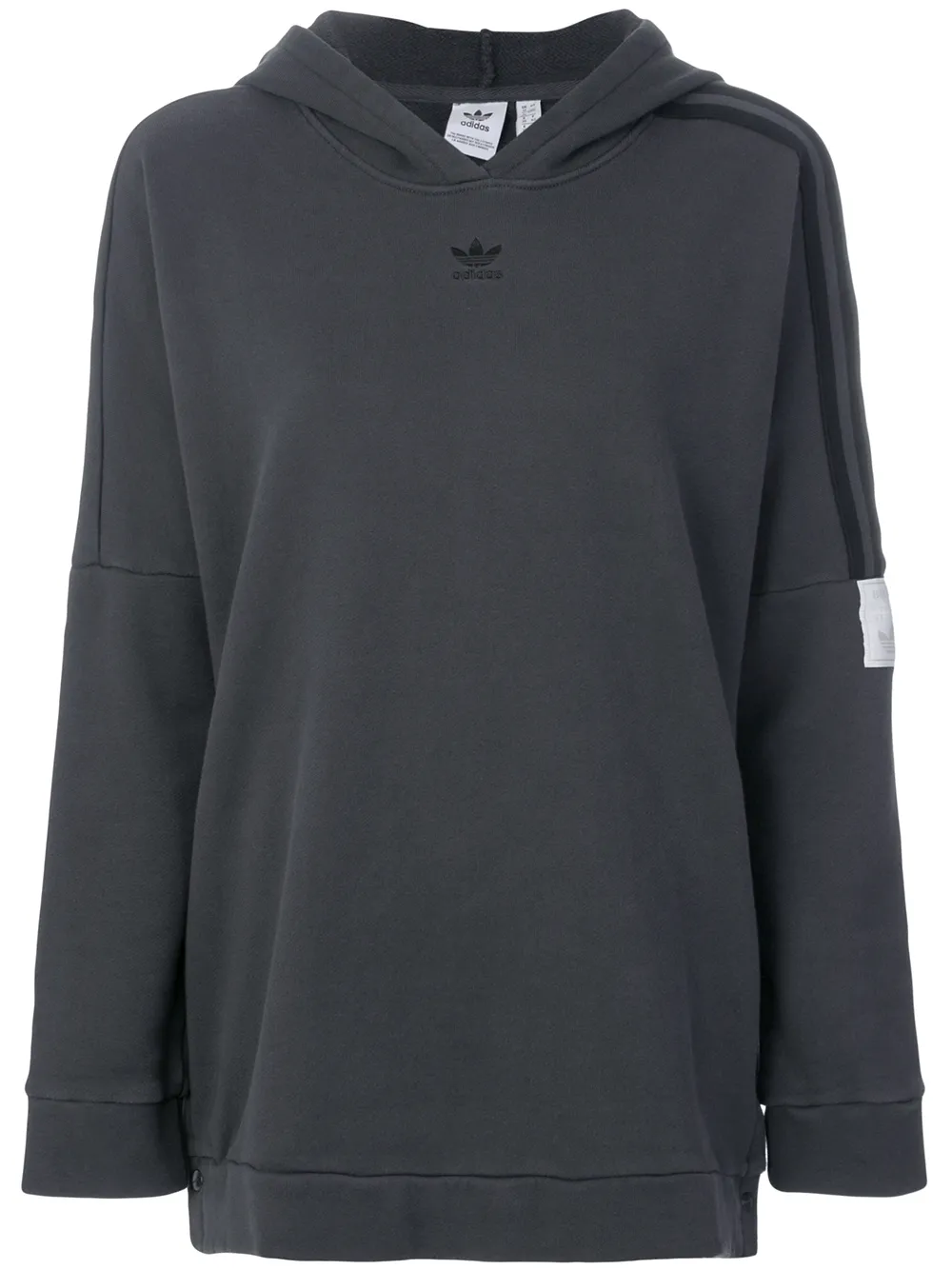 adidas Felpa con cappuccio - Grigio