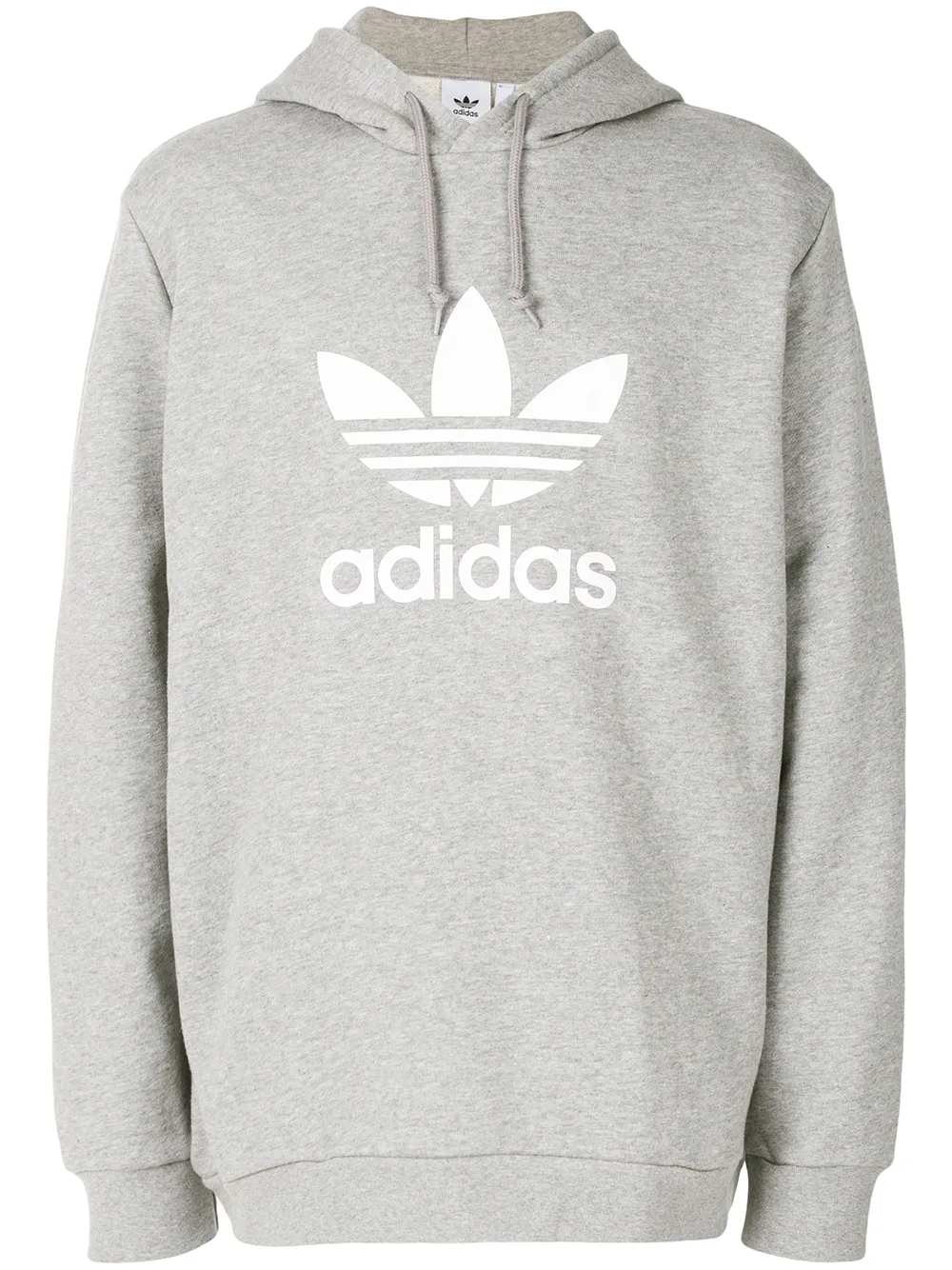 adidas Felpa con cappuccio - Grigio