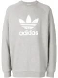 adidas trefoil warm-up sweatshirt - Grey