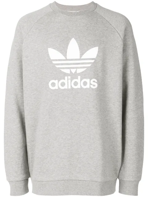 adidas trefoil warm-up sweatshirt $50 - shop aw18 online - fast