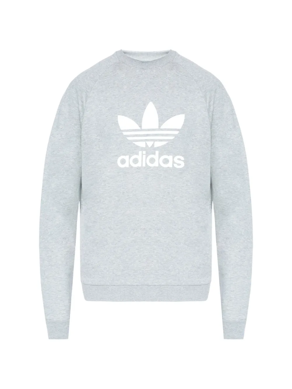 adidas Sweatshirt mit Logo-Print - Grau