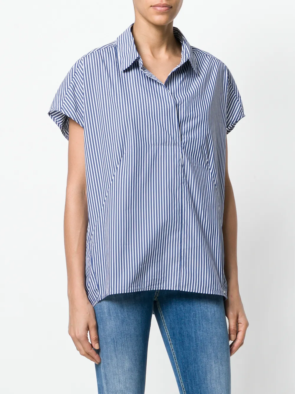  Woolrich Hemd Mit Kurzen ärmeln   Blau 