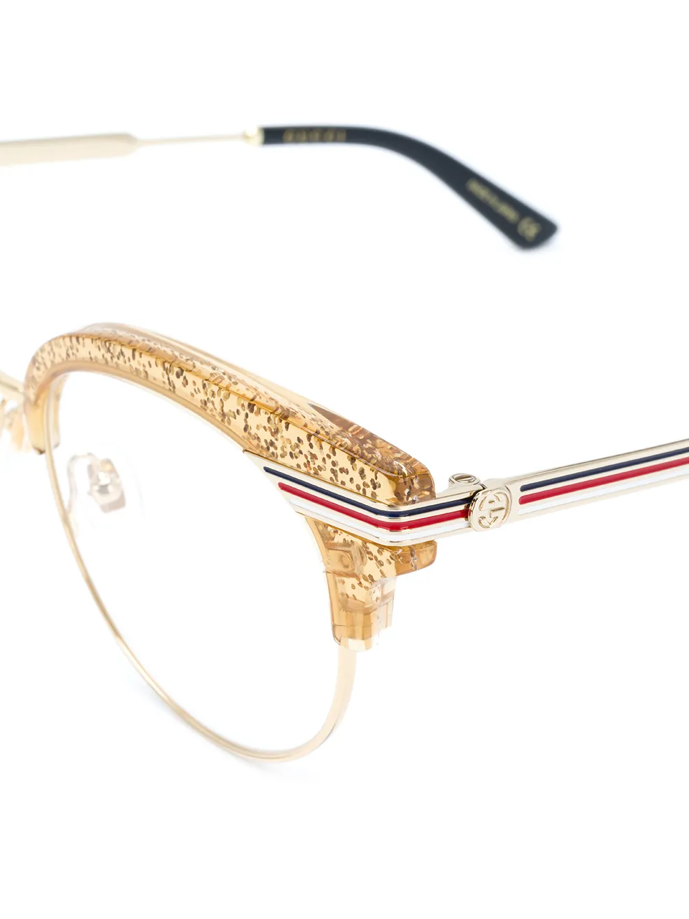фото Gucci eyewear очки с отделкой web