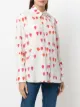 Alexander McQueen petal print blouse