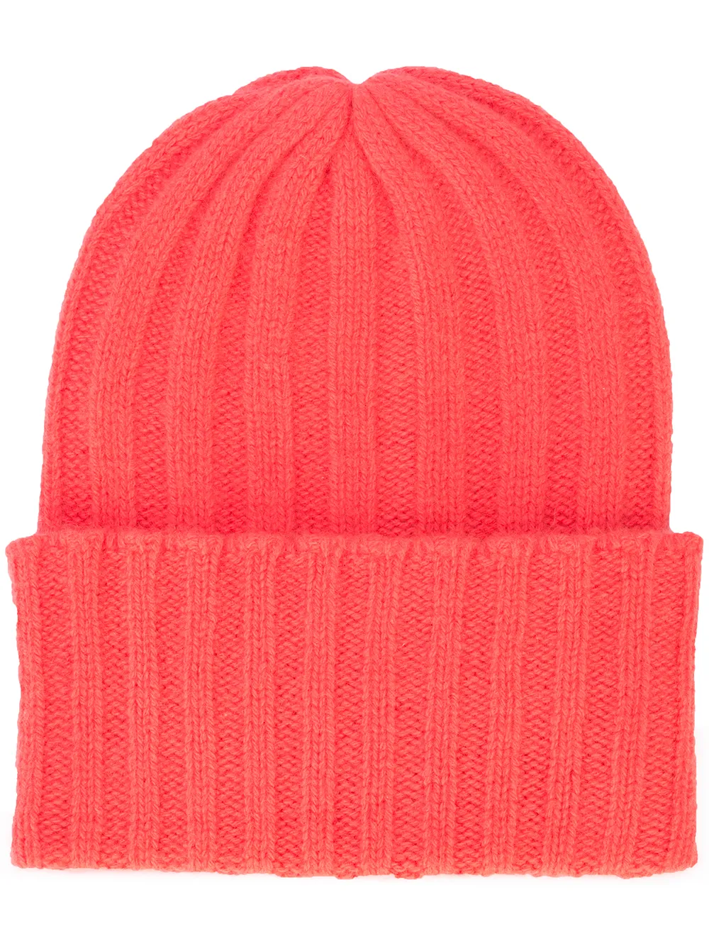 Click to view more detailed imagery on our partner's website The Elder Statesman Rib Knit Beanie - Red