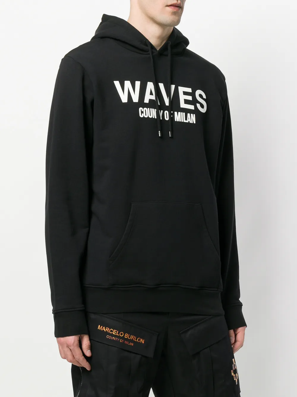 Marcelo burlon 2025 waves hoodie