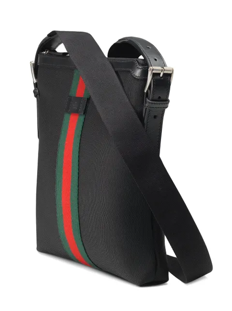 gucci techno canvas messenger bag