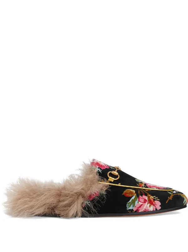 gucci princetown rose