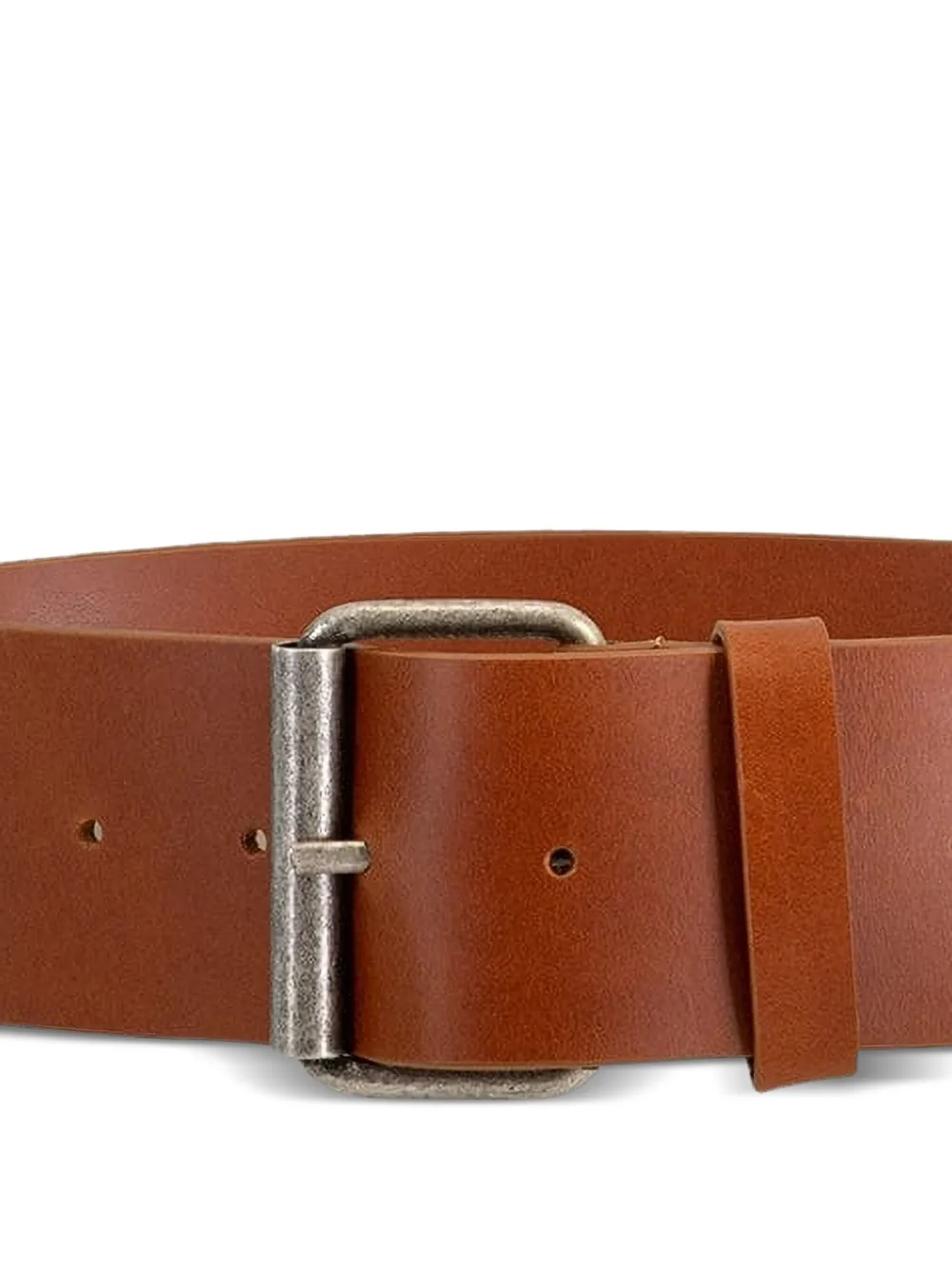 ASPESI buckled belt - Bruin