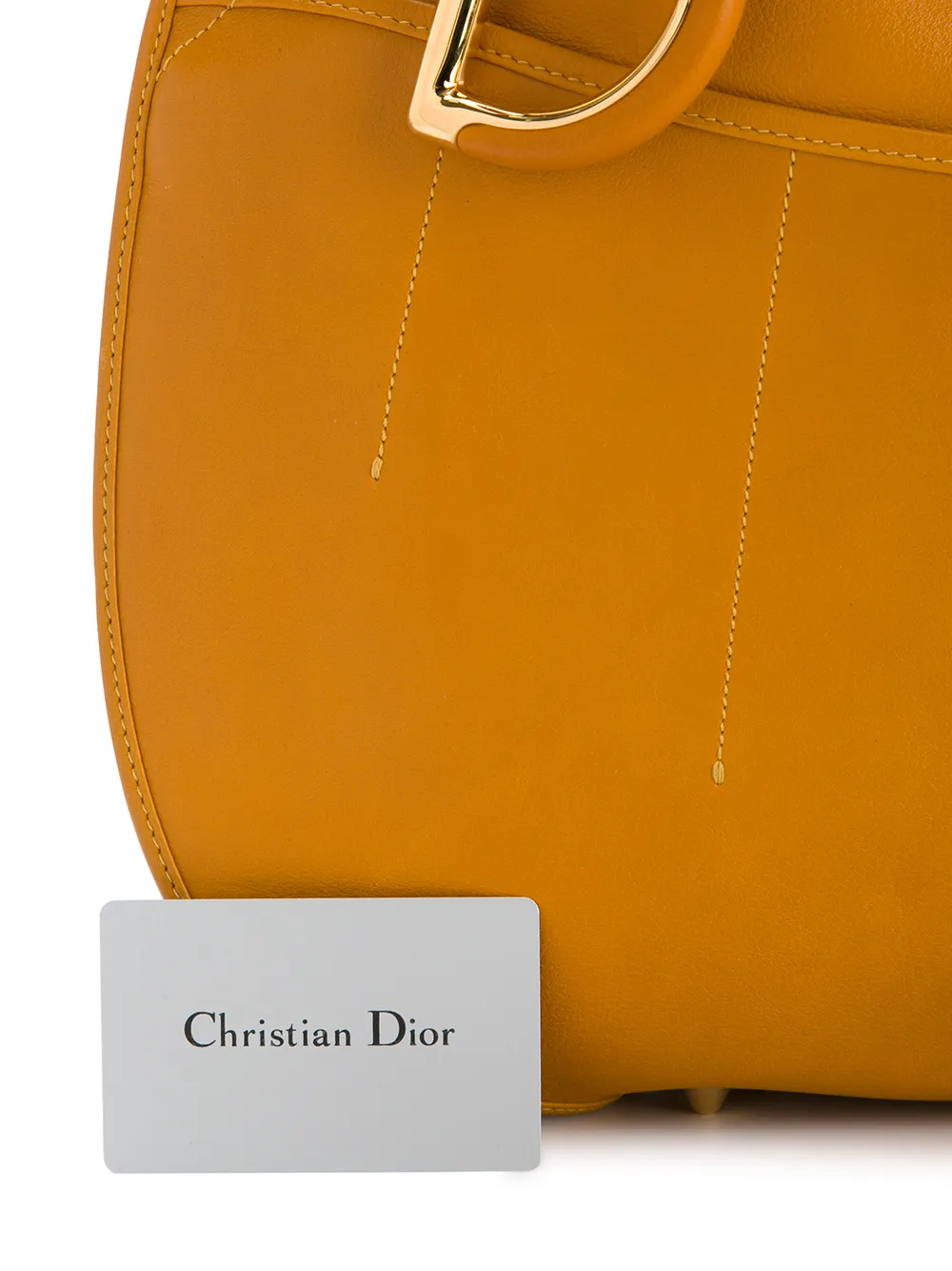 Christian Dior Metal Logo Tote Bag - Farfetch