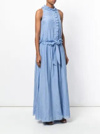 Long Ruffle Dress