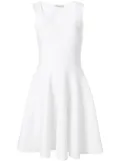 Givenchy lace flared dress - White
