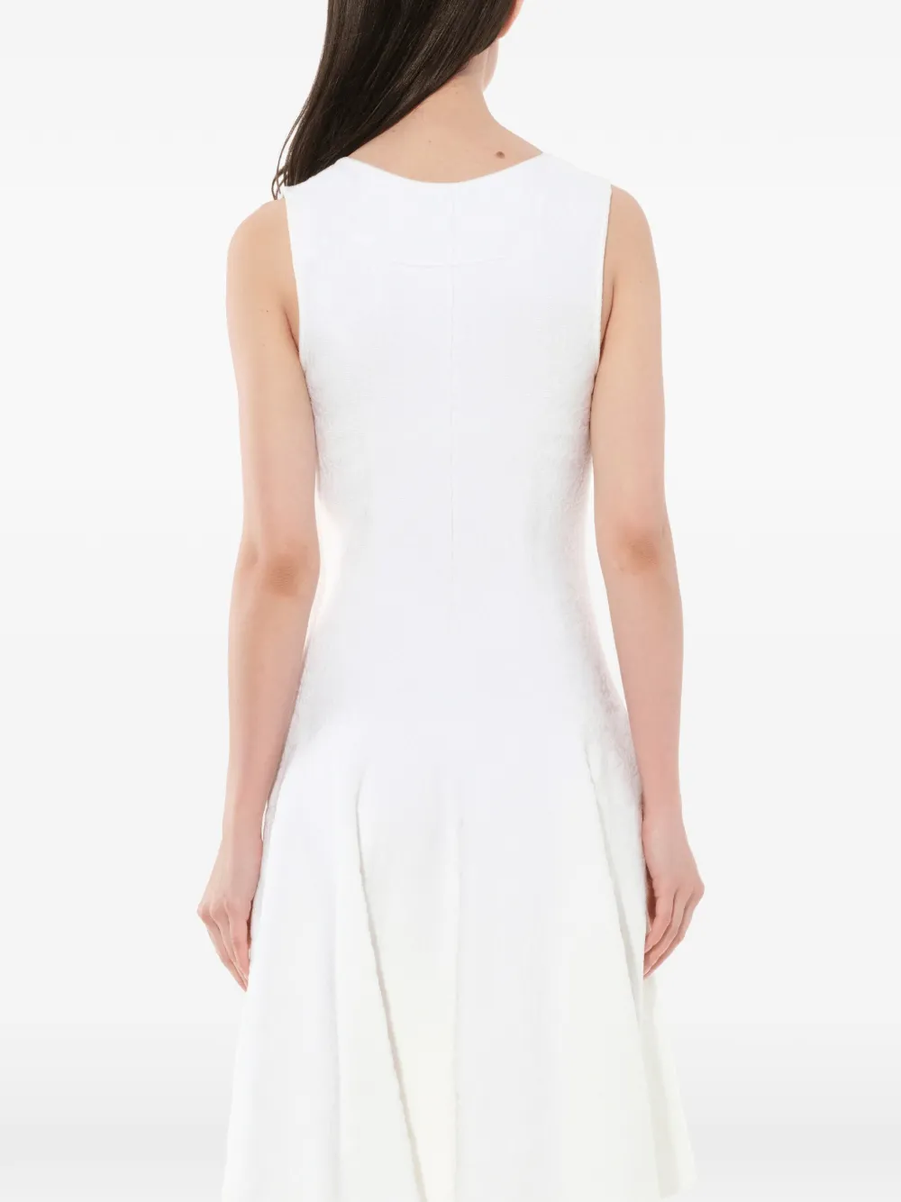 Givenchy lace flared dress Wit