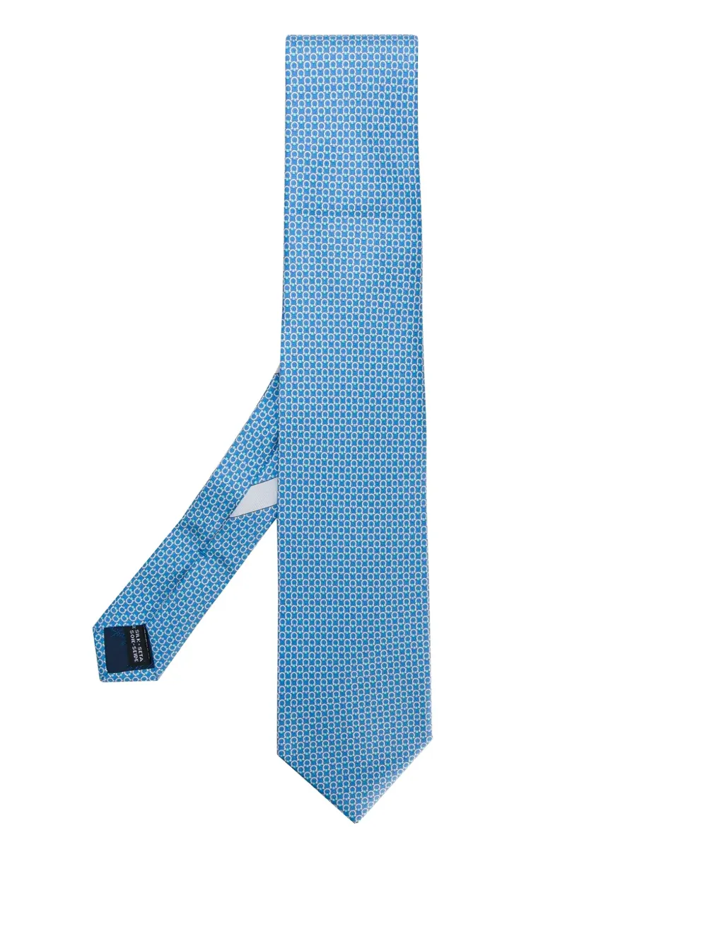 Ferragamo corbata de seda estampada | azul | Image 1