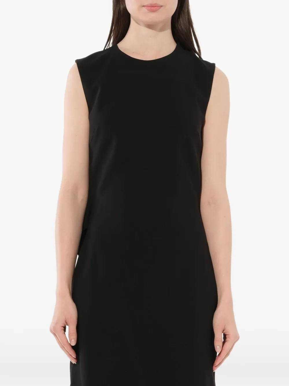 Givenchy open rugband taille jurk Zwart