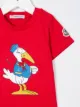 Moncler Kids تيشيرت بحار بطة بطبعة