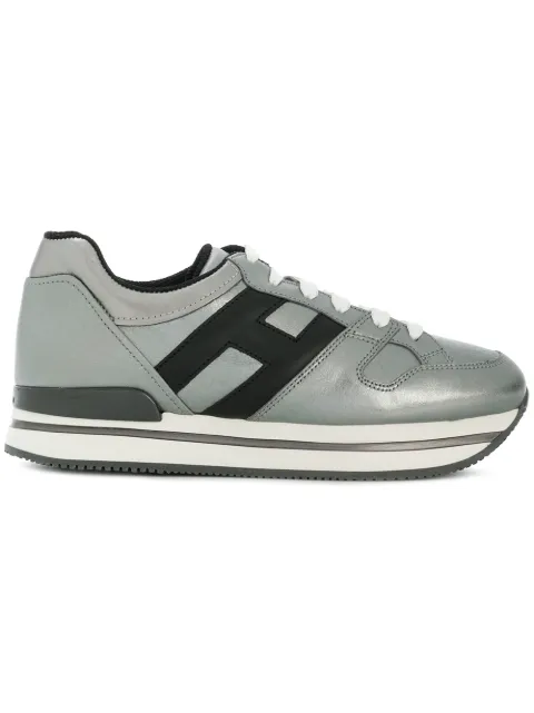 HOGAN HOGAN H222 SNEAKERS - METALLIC,HXW2220T548I8G270012684327